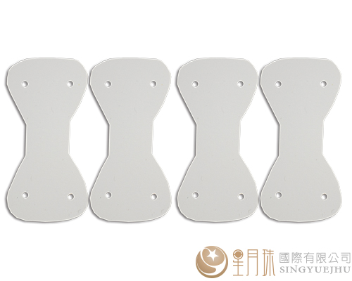 合成皮缝片-8*3.5cm-白2-4入