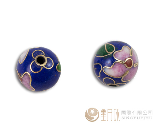 景泰藍-10mm圓-寶藍-2入(剩下7包)