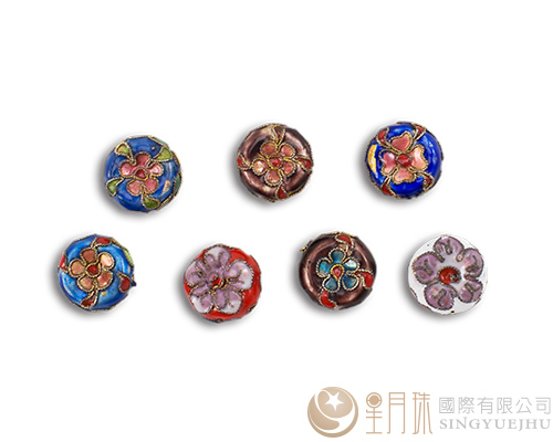 景泰藍(中間凹)-藍-1入(僅剩6個)
