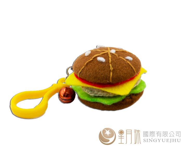 DIY漢堡吊飾材料包-1入(大)(D0063)